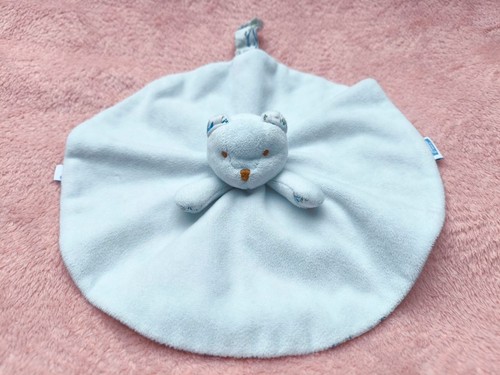Jacadi doudou plat rond - , blanc