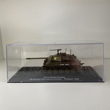 Char Tank M41 A3 Walker Buldog 4th cavalry Thailand 1962 1/72 Métal Altaya