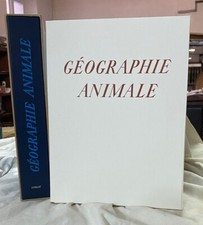 LURCAT : GEOGRAPHIE ANIMALE. JOLI FAC-SIMILÉ AVEC SUITES