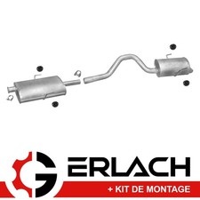 Echappement silencieux pour
