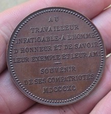 Rare médaille en Cuivre