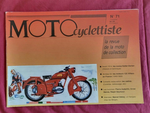Revue motocyclettiste 71 - revue, n°71/