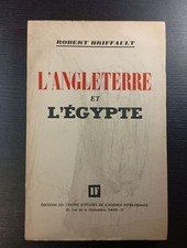 L'Angleterre et l'Egypte | Robert Briffault | Bon état
