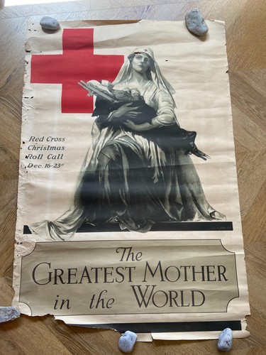 Ancienne affiche croix - ancienne,