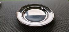 Plat métal argenté
