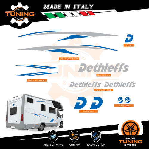 Autocollants camper kit - autocollants, de