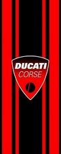 Tapis Moto DUCATI décoration intérieure garage atelier 80X200cm