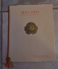 Livre Singer 1851 1951 Machine a coudre 100 ans de Service Matériel