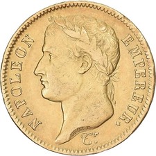 France, 40 Francs, Napoléon