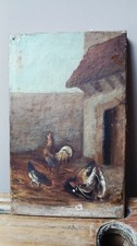 Huile Sur Toile Scène Basse
