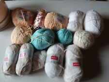 Gros Lot De Coton A Tricoter