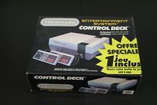 Nintendo entertainment system control deck NES console en boite low G man