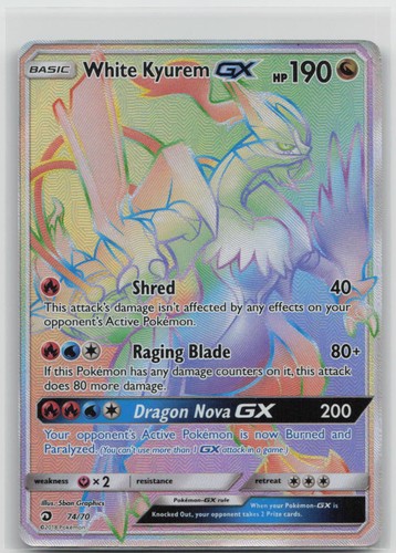 White kyurem 74 - gx, (secret)
