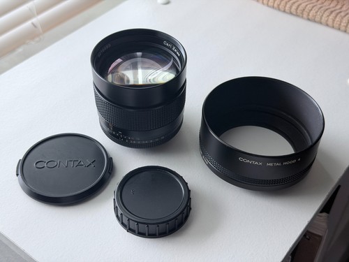 Contax carl zeiss planar 85mm - zeiss,