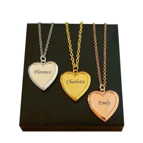 Collier nom médaillon en - collier, nom,