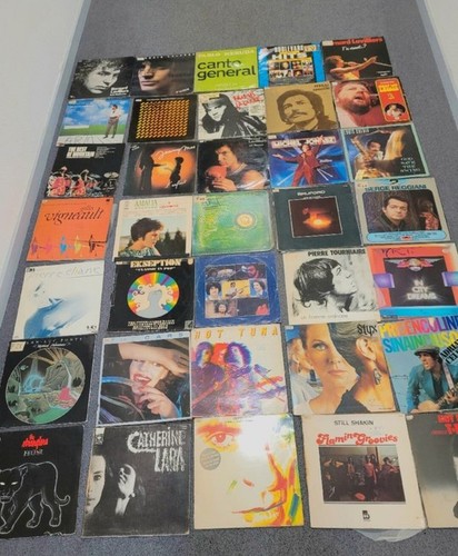 Lot disques vinyls et - lot, 45