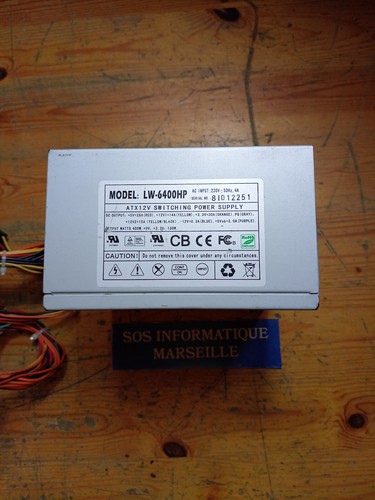 Bloc alimentation bureau - alimentation, pc