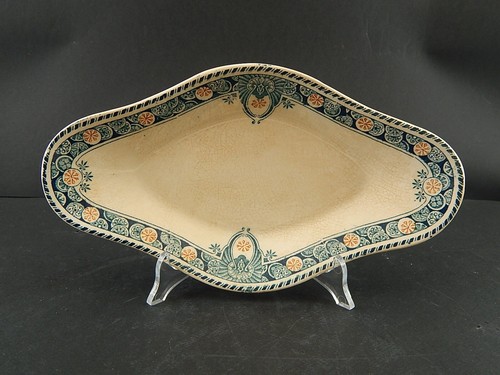 Antique plat pickle plateau - antique,
