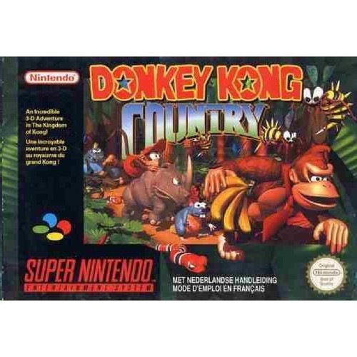 Jeu snes super nintendo - nintendo, donkey