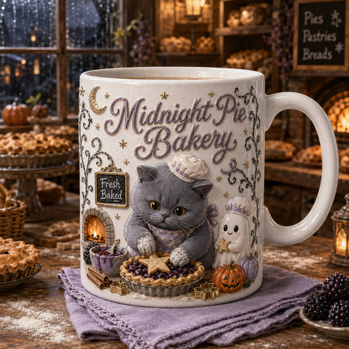 British shorthair pie bakery - pie,