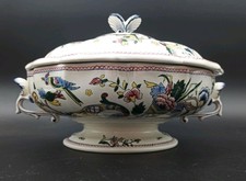 GIEN - LÉGUMIER EN FAÏENCE Modèle CORNE D'ABONDANCE 