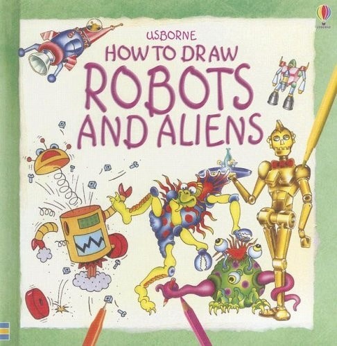 How draw robots and aliens - how,