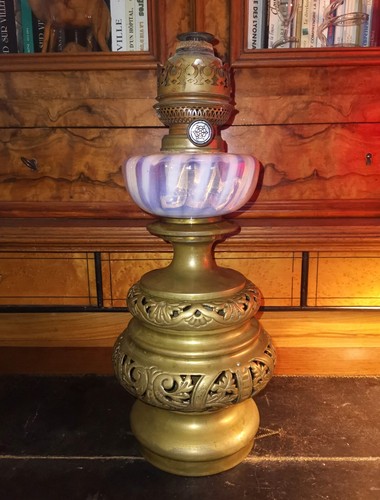 Lampe pétrole avec superbe - avec,