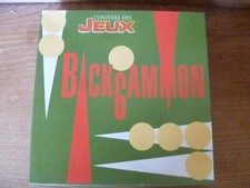JEU BACKGAMMON COMPLET PETIT