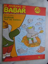 Le journal de Babar mensuel n° 53 - 1973