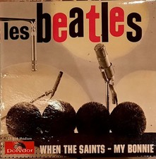 THE BEATLES "When the saints-My Bonnie" 1964-POLYDOR BIEM PEP 4437