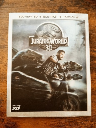 Jurassic world blu ray - jurassic, 3d