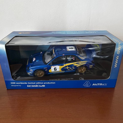 Autoart subaru impreza - autoart, 1/18