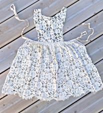 Tablier ancien en tissus