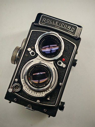Film camera rolleicord - camera,