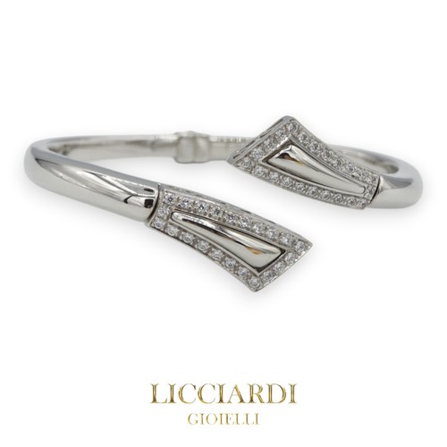Bracelet femme rigide blanc - bracelet,