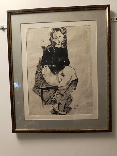 Superbe œuvre encre - superbe,