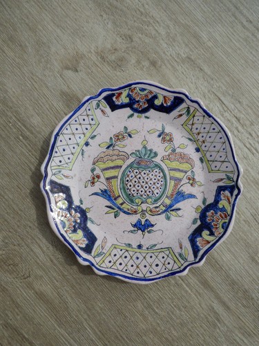 Ancienne assiette faïence - , de