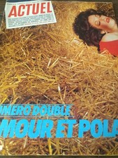 Actuel . Numéro Double . Amour et Polar . No. 21/22 . Juillet/Août 1981