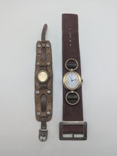 Ensemble de deux montre mécanique edma et gewa fonctionne, bijoux.