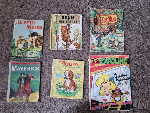 Lot livres jeunesse - jeunesse, vintage