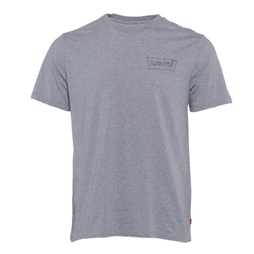Levi men shirt top grey - men's,