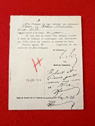 Cx51 carte signée célestin - cx51-carte, signÉe-