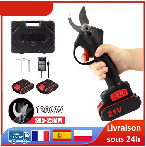 Sécateur électrique sans fil