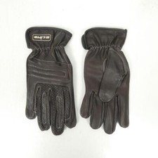 Paire Gant moto cuir maron été S-Line pour homme / femme Taille L GAN200L Neuf