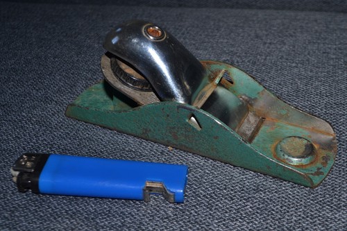 Rabot ancien métal 16cm - métal, et