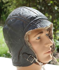 AVIATION SPITFIRE MG MGB TRIUMPH bonnet vol fourré Leathercraft made England