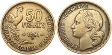 France 50 Francs 1950-1958