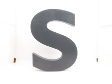 LETTRE ENSEIGNE - RESINE - DECO - LOFT -  ATELIER - MAGASIN - H = 20.9 Cm - S1