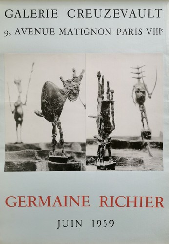 Germaine richier affiche - germaine,