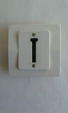 Prise téléphone Legrand Neptune ancien Blanc cassé